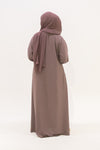 Geenani Abaya - Dark Mauve