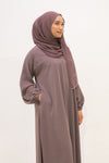 Geenani Abaya - Dark Mauve