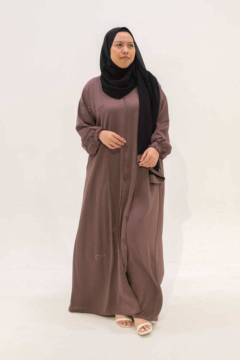 Omani Abaya - Pastel Purple