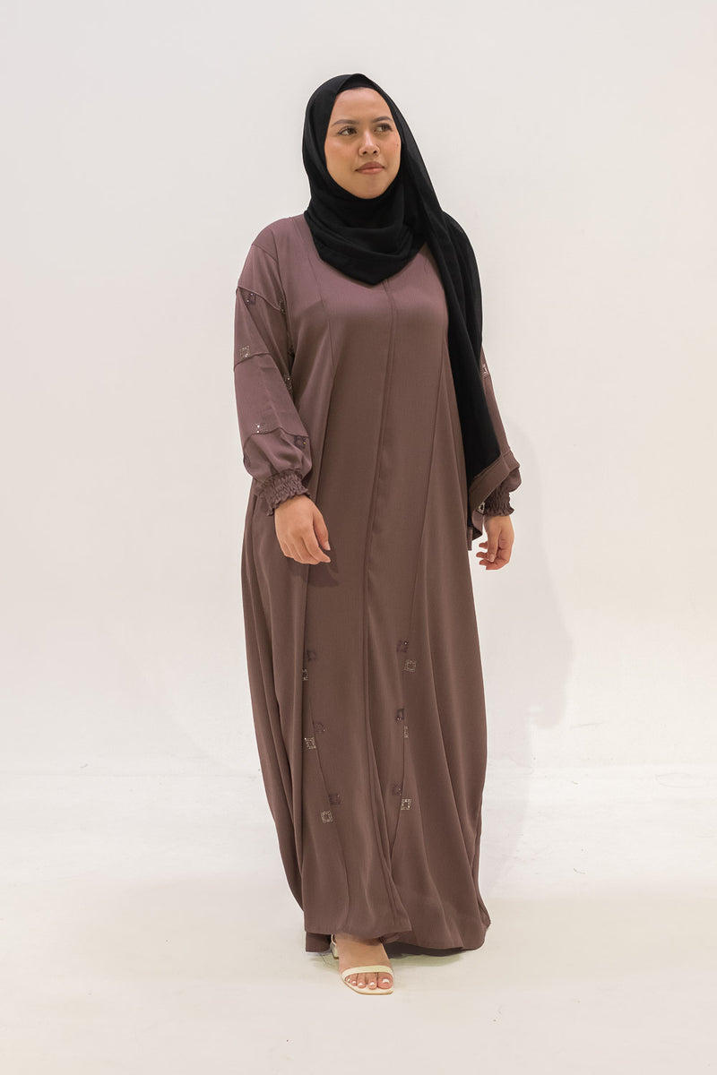 Omani Abaya - Pastel Purple