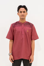 Muaz Kurta - Burgundy