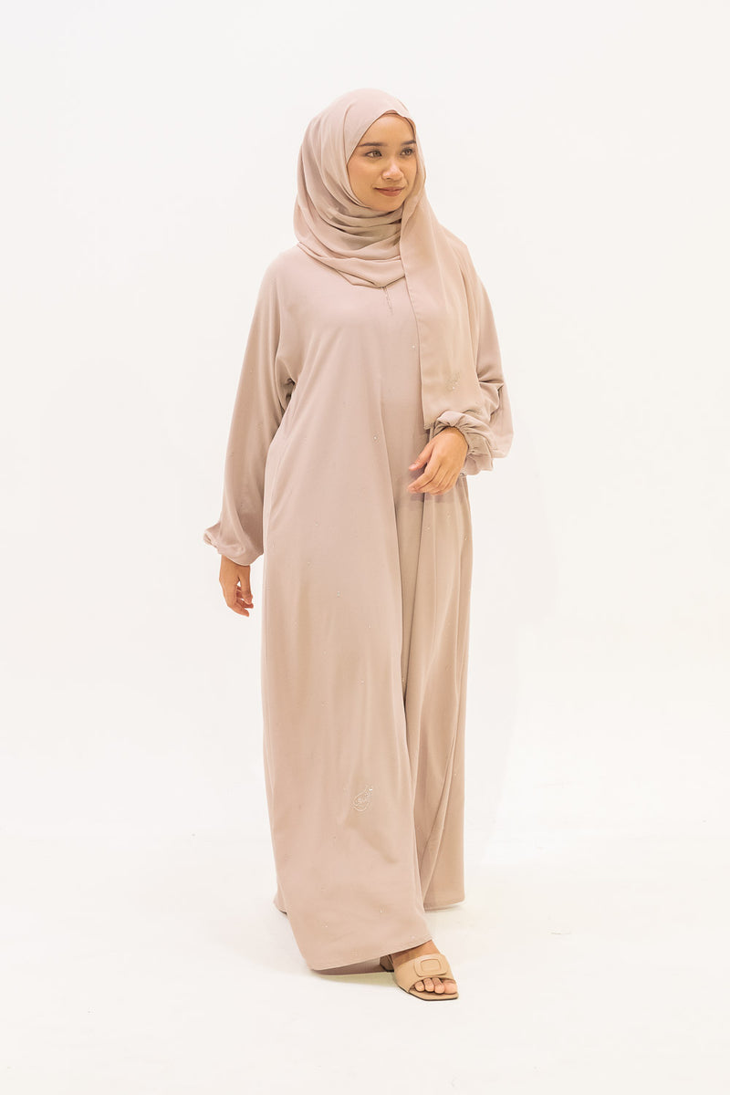 Geenani Abaya - Pale Pink