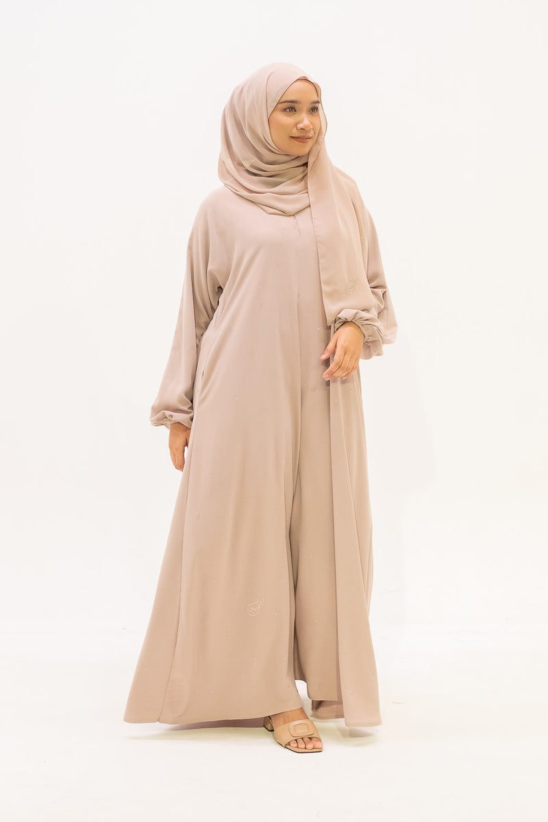 Geenani Abaya - Pale Pink