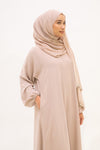 Geenani Abaya - Pale Pink