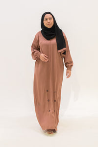 Omani Abaya - Pastel Pink