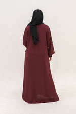 Omani Abaya - Maroon