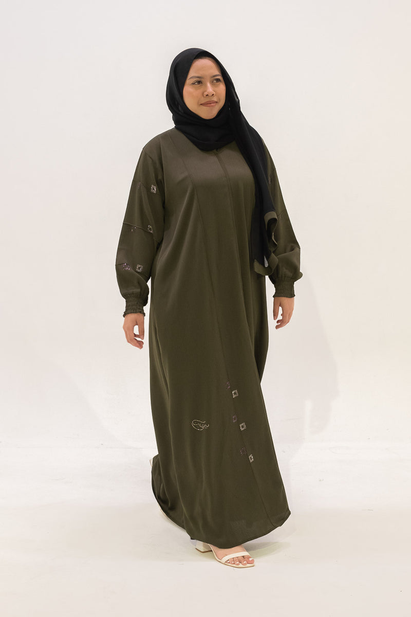 Omani Abaya - Olive