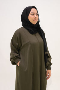 Omani Abaya - Olive