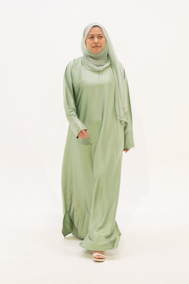 Fariba Abaya - Pastel Green