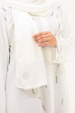 Sharqia Abaya - Pure White