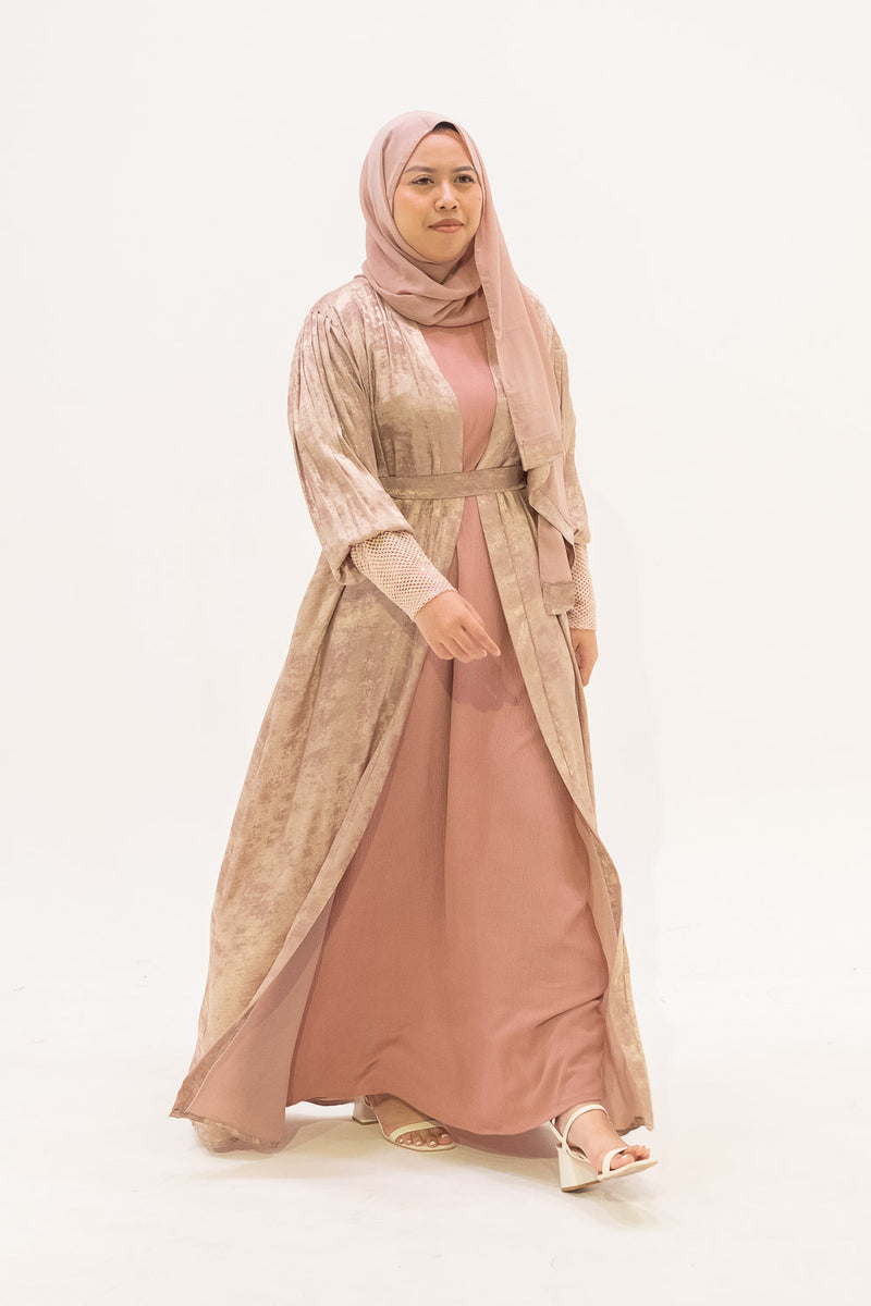 Mehra Abaya - Rose Gold