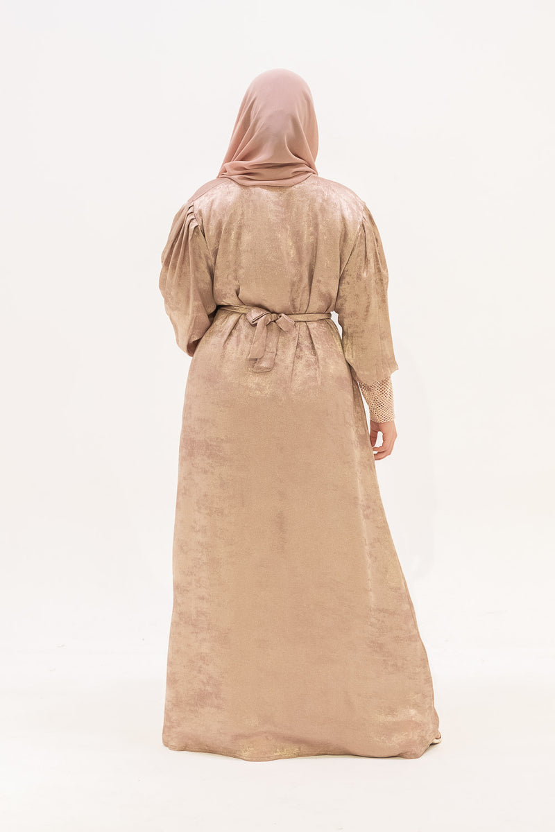 Mehra Abaya - Rose Gold