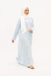 Sharqia Abaya - Clear Blue