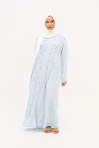 Sharqia Abaya - Clear Blue