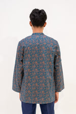 Aslam Kurta - Blue Rose