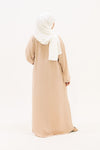 Sharqia Abaya - Soft Beige