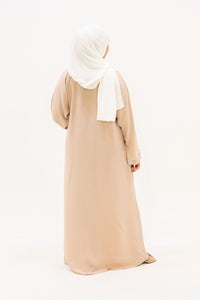 Sharqia Abaya - Soft Beige