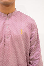 Aslam Kurta - Purple Hex