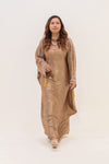 Anne Shimmer Kaftan - Bronze Gold