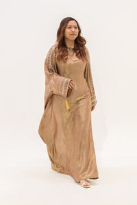 Anne Shimmer Kaftan - Bronze Gold