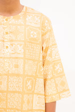 Egypt Kurta - Pale Yellow