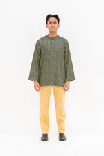 Aslam Kurta - Green Leaf