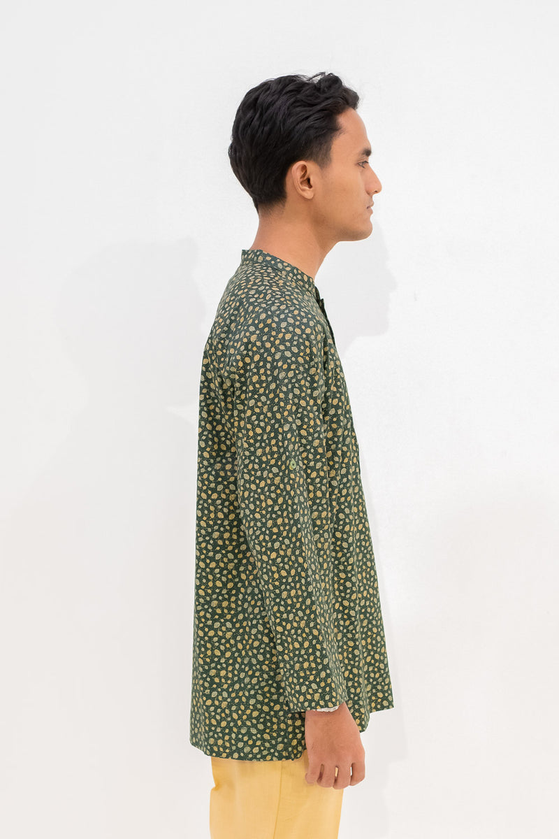 Aslam Kurta - Green Leaf