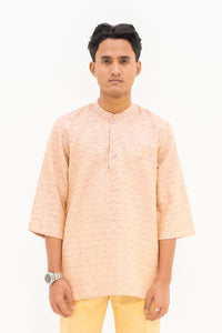 Yusof Kurta - Leaf Pink