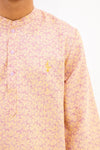 Yusof Kurta - Leaf Pink