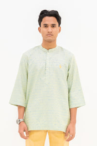 Yusof Kurta - Leaf Blue