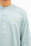 Aslam Kurta - Mint Hex