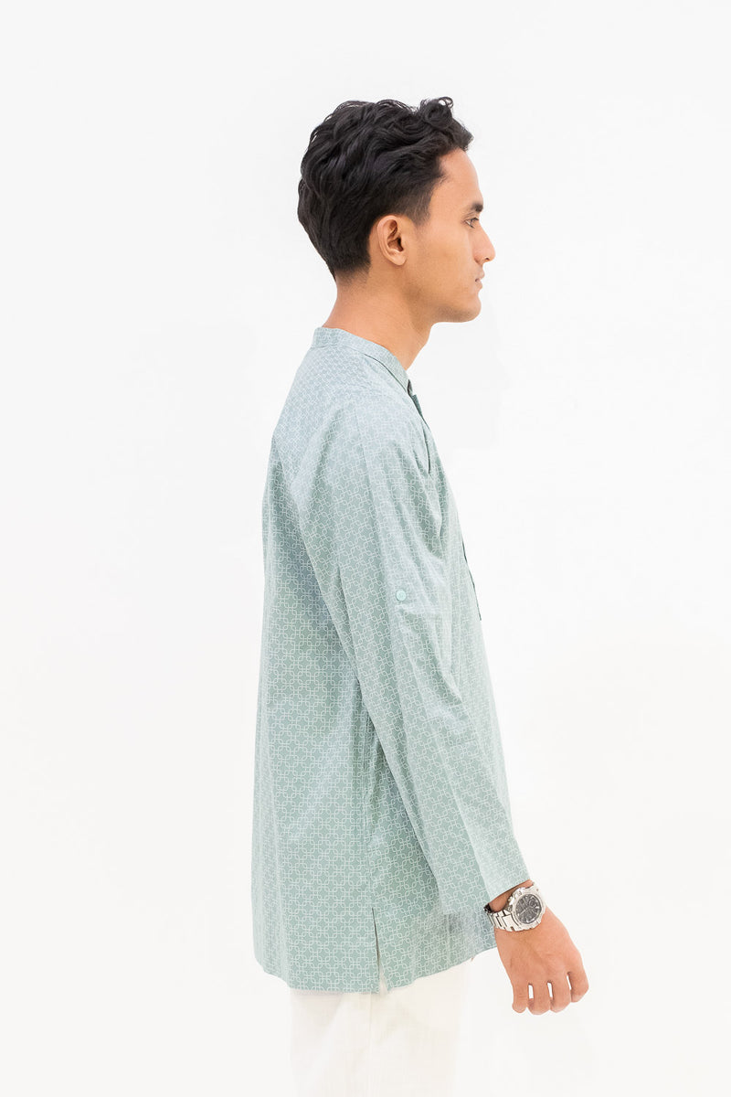 Aslam Kurta - Mint Hex