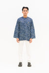 Aslam Kurta - Blue Paisley