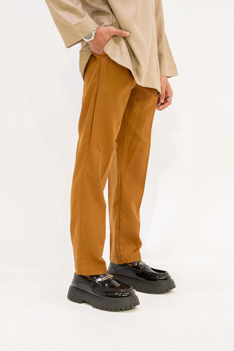 Linen Pants - Copper