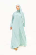 Geenani Abaya - Light Teal