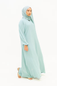 Geenani Abaya - Light Teal