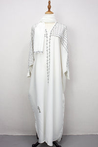 Daisy Kaftan, White