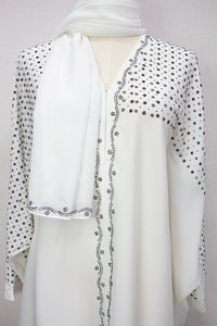 Daisy Kaftan, White