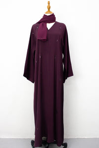 Didi Abaya 222 - Burgundy