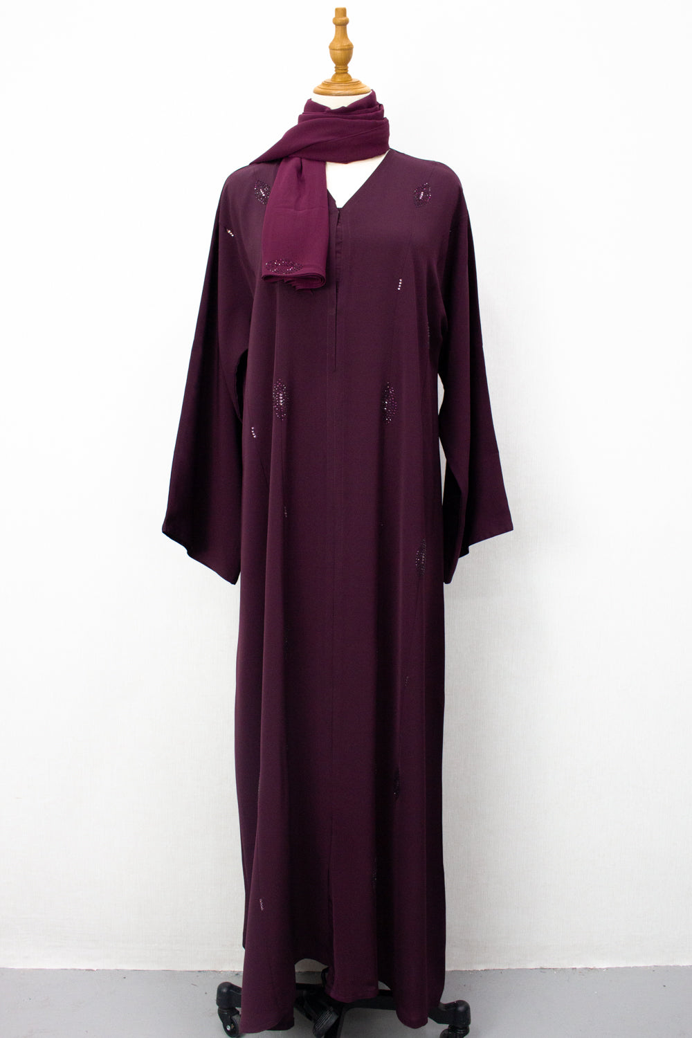 Didi Abaya 222 - Burgundy