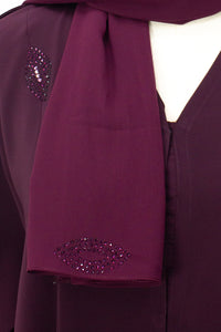 Didi Abaya 222 - Burgundy