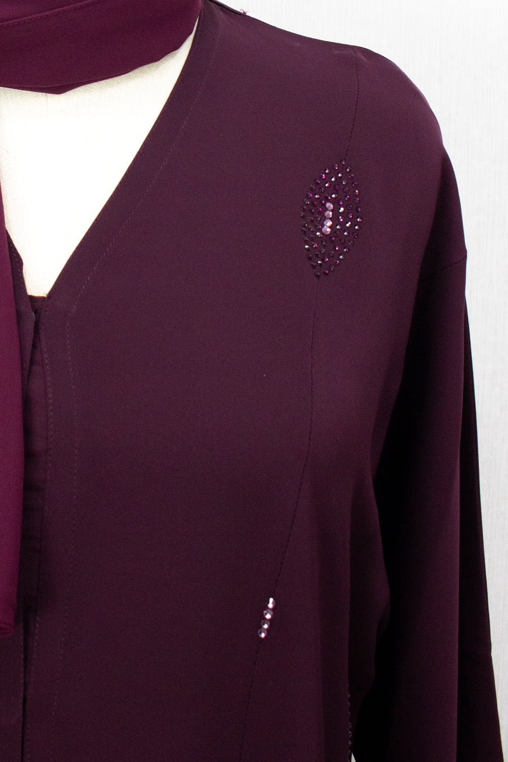 Didi Abaya 222 - Burgundy