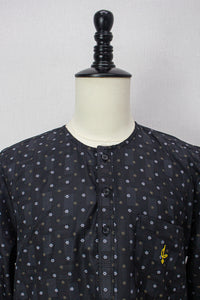 Farhan V2 Kurta Men, Black