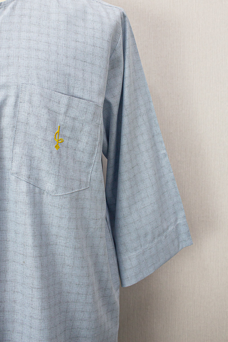 Farhan V2 Kurta Men, Blue