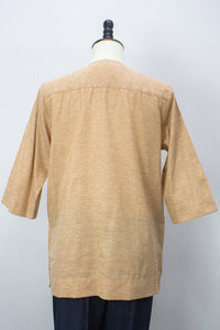 Farhan Kurta - Light Brown 3/4