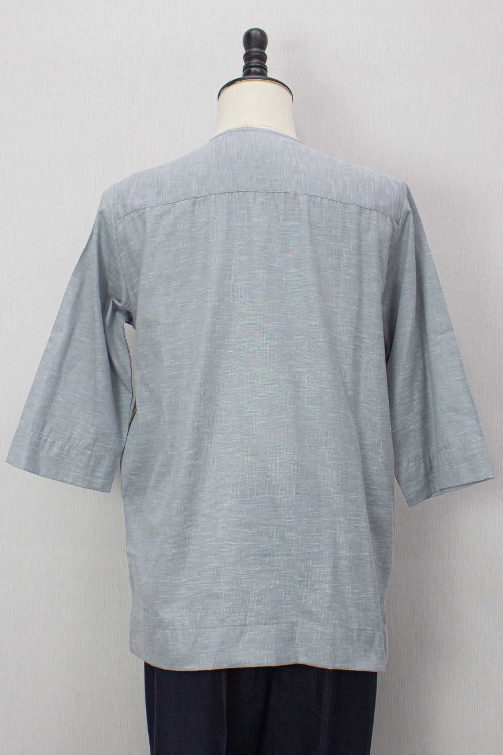 Farhan Kurta - Light Grey 3/4