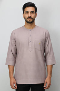 Farhan V2 Kurta Men, Pink