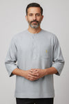 Farhan V2 Kurta Men, Grey