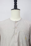 Farhan V2 Kurta Men, Nude