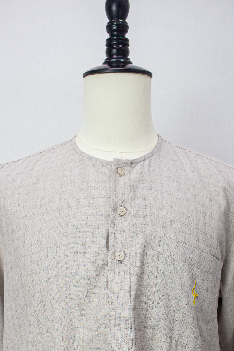 Farhan V2 Kurta Men, Nude